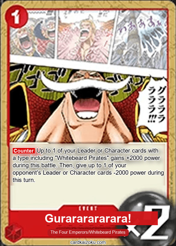 Gurararararara!
