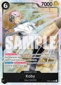 Koby Manga Rare EB04-044 One Piece TCG