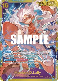 OP05-119 Monkey D Luffy Gear 5 One Piece TCG