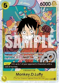 OP07-109 Monkey D. Luffy One Piece TCG