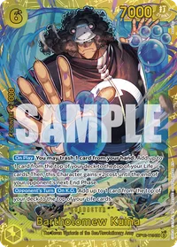 OP12-119 Bartholomew Kuma One Piece TCG