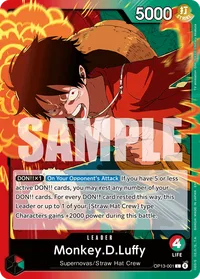 OP13-001 Monkey D. Luffy One Piece TCG