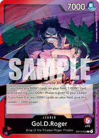 OP13-003 Gol D. Roger One Piece TCG
