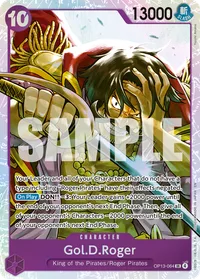 OP13-064 Gol.D.Roger personaje One Piece TCG