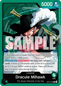 OP14-020 Dracule Mihawk One Piece TCG