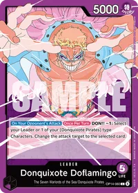 OP14-060 Donquixote Doflamingo One Piece TCG