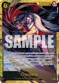 OP14-120 Crocodile SEC One Piece TCG