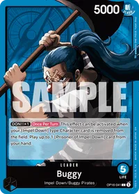 Buggy Lider OP16-041 One Piece TCG