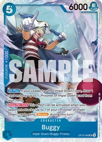 Buggy SR OP16-048 One Piece TCG