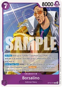 OP16-073 Borsalino One Piece TCG
