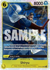 Shiryu SR OP16-108 One Piece TCG