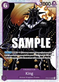 ST04-004 King Beast Pirates One Piece TCG