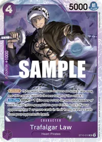 ST10-010 Trafalgar Law One Piece TCG