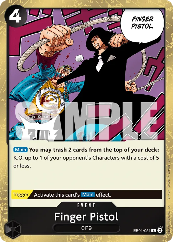 Finger Pistol (Reprint)