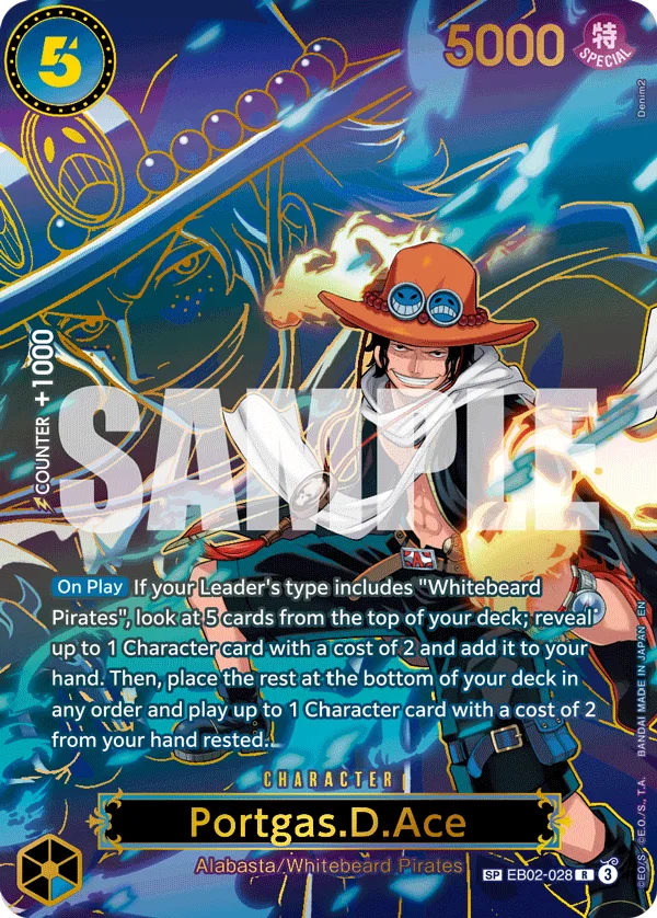 Portgas.D.Ace - EB02-028 (SP)
