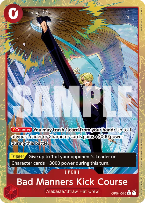 Bad Manners Kick Course (Alternate Art)