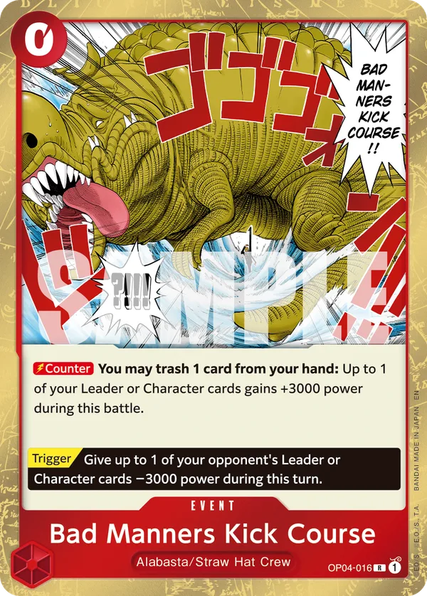Bad Manners Kick Course (Reprint)