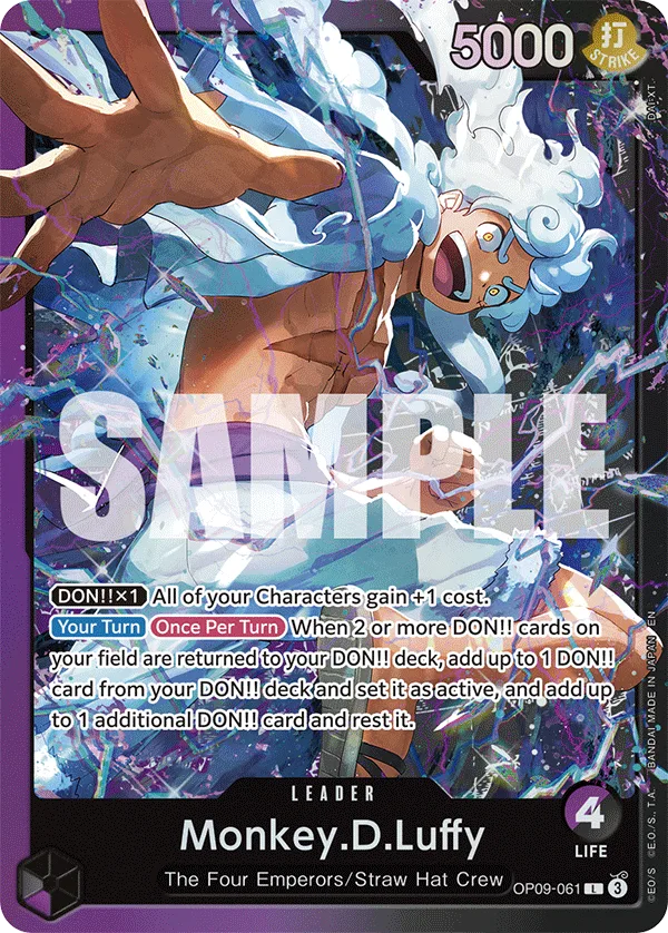 ST26 Starter Deck 26: PURPLE/BLACK Monkey.D.Luffy