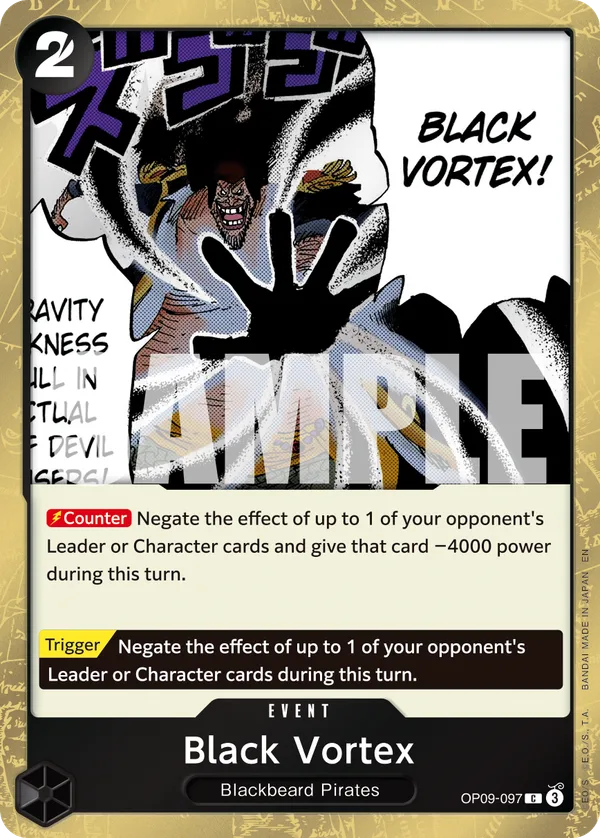 Black Vortex (Pirate Foil)