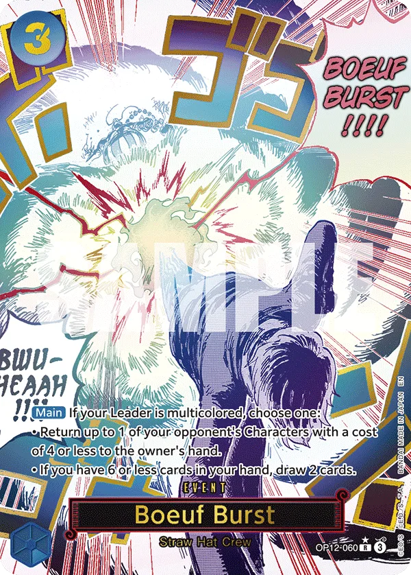 Boeuf Burst (Alternate Art)