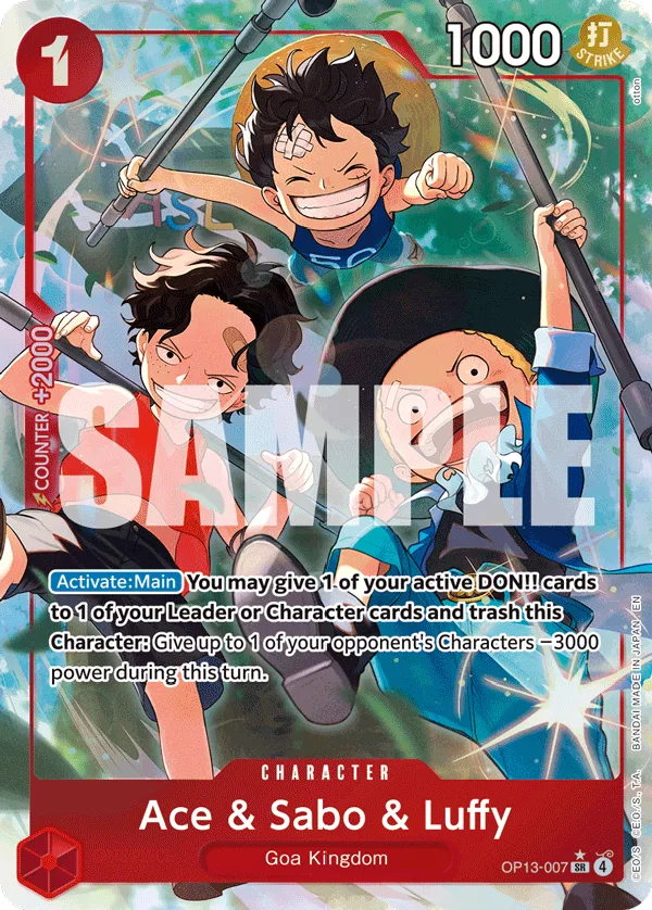 Ace & Sabo & Luffy (Alternate Art)