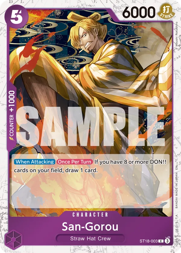 San-Gorou (Pirate Foil)