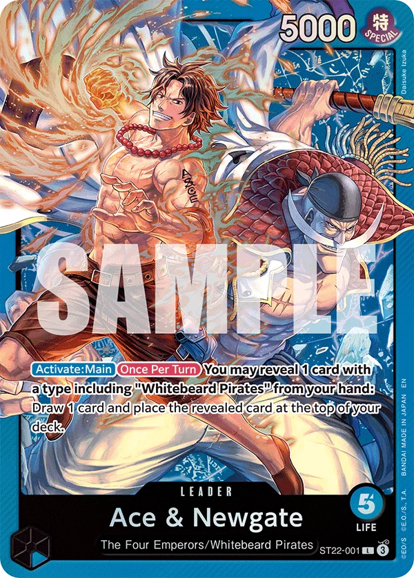 ST22 Starter Deck 22: Ace & Newgate