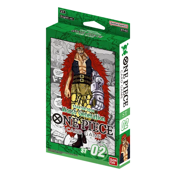 ST02 Starter Deck 2: Worst Generation One Piece TCG