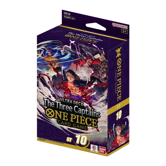 ST10 Ultra Deck: The Three Captains One Piece TCG